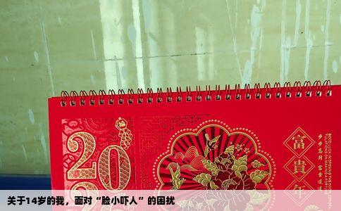 关于14岁的我，面对“脸小吓人”的困扰