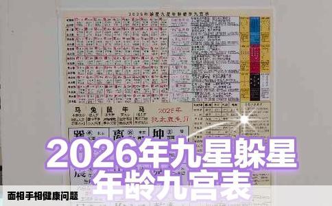 面相手相健康问题