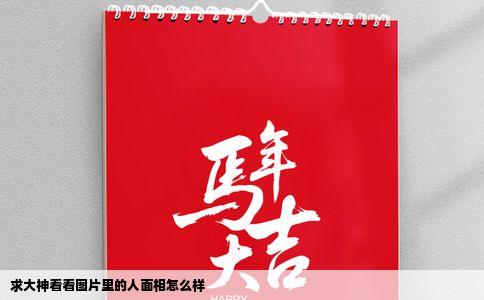 求大神看看图片里的人面相怎么样