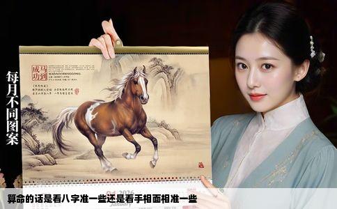 算命的话是看八字准一些还是看手相面相准一些