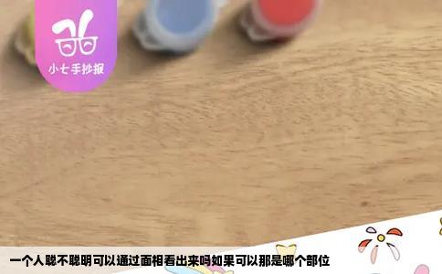 一个人聪不聪明可以通过面相看出来吗如果可以那是哪个部位