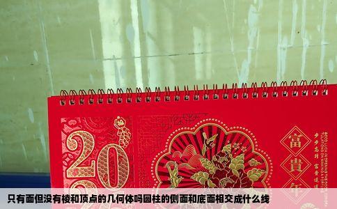 只有面但没有棱和顶点的几何体吗圆柱的侧面和底面相交成什么线