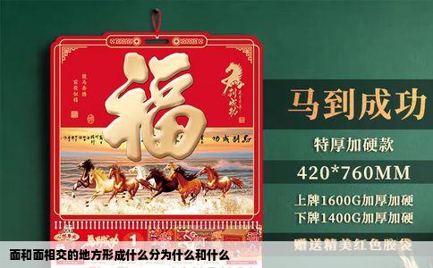 面和面相交的地方形成什么分为什么和什么