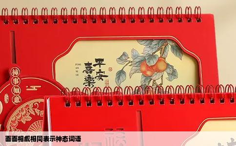 面面相觑相同表示神态词语