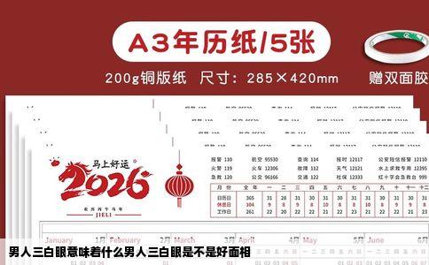 男人三白眼意味着什么男人三白眼是不是好面相