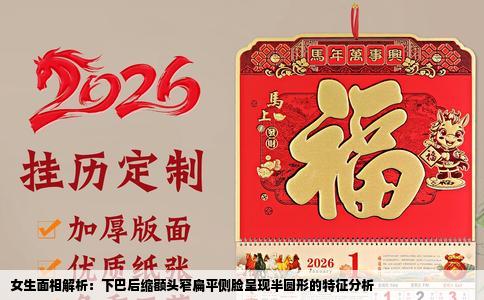 女生面相解析：下巴后缩额头窄扁平侧脸呈现半圆形的特征分析