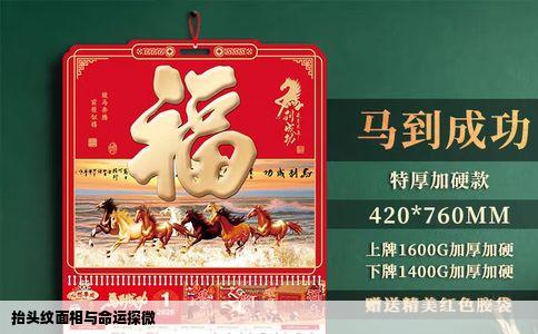 抬头纹面相与命运探微